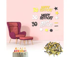 1500pcs Birthday Numbers Table Confetti Decoration Supplies for Birthday Anniversary Party (30)