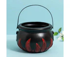 12 LED Halloween Witch Bucket Halloween Cauldron with Mist Maker