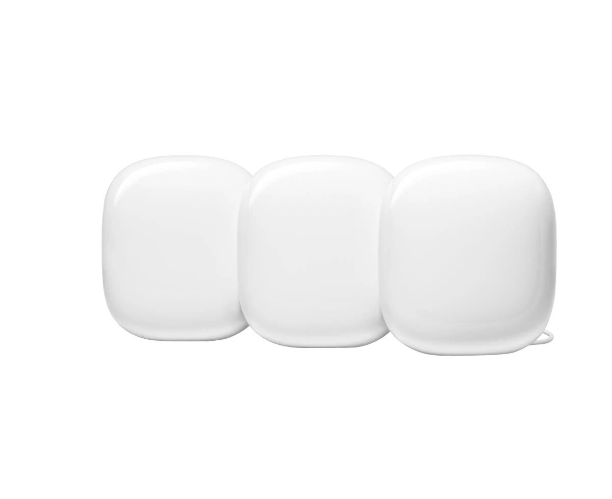 Google Nest Wi-Fi Pro Home Mesh Wifi 6E System - 3 Pack