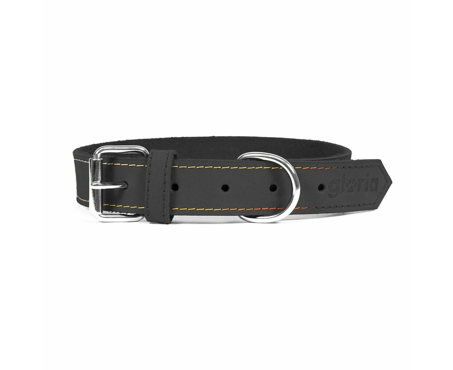 Dog Collar Gloria Oasis Black 1.5 x 40 Cm