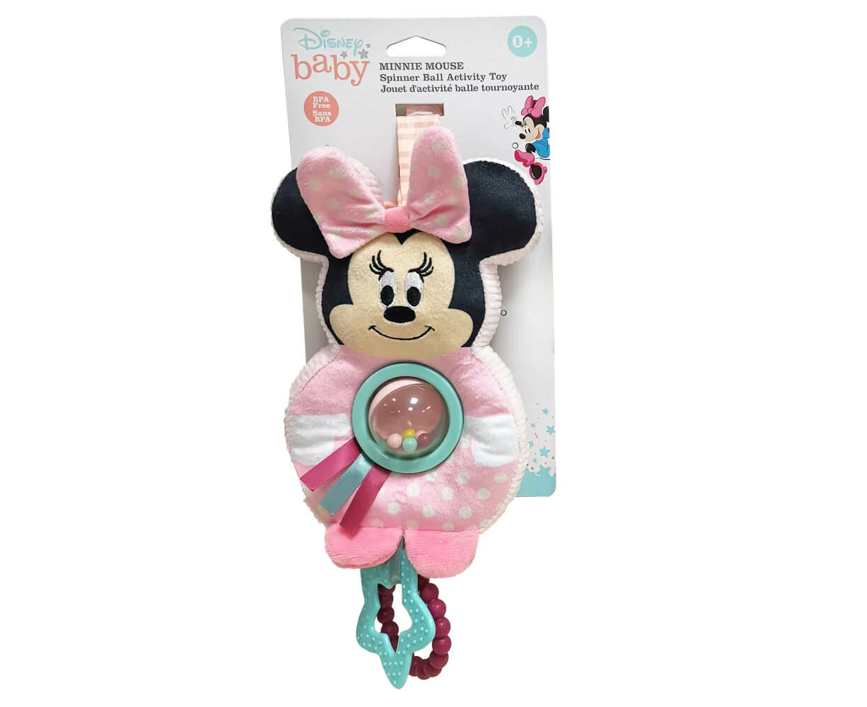 Disney Baby - Minnie Mouse Spinner Ball On-The-Go Activity Toy