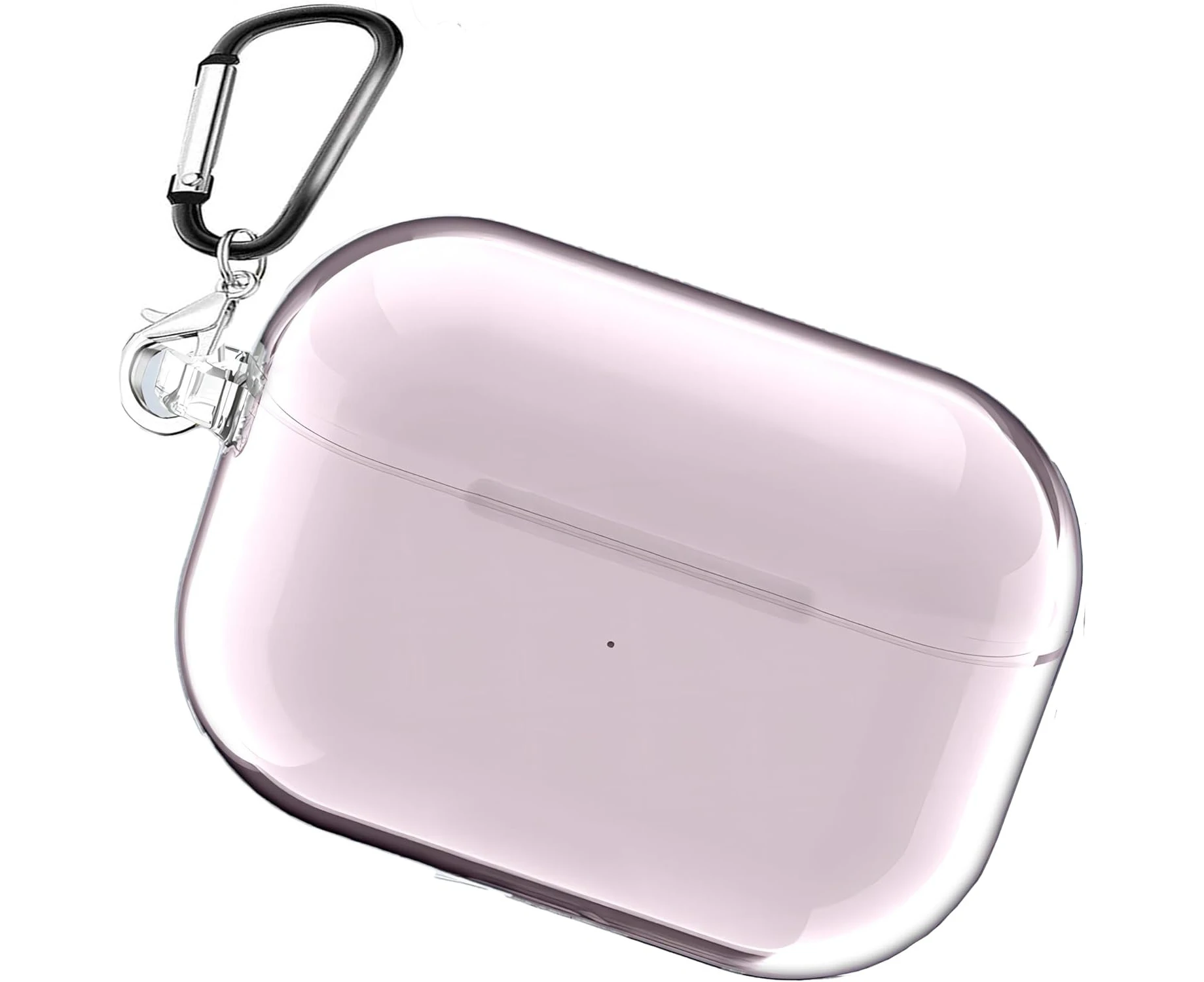 USTIYA Case for Apple AirPods Pro Cover, Airpods Pro Case Clear Shock-Absorption Transparent TPU Thickening (Clear)