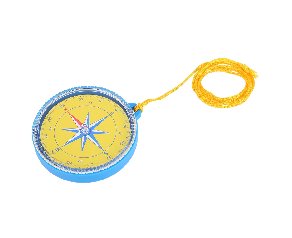 Durable Plastic Diameter 100Mm Professional Handheld Compass For Teaching Outdoor Camping