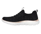 Skechers Women's Summits Pixi Dust Slip-In Sneakers - Black Rose/Gold