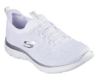 Skechers Women's Summits Pixi Dust Slip-In Sneakers - White/Silver