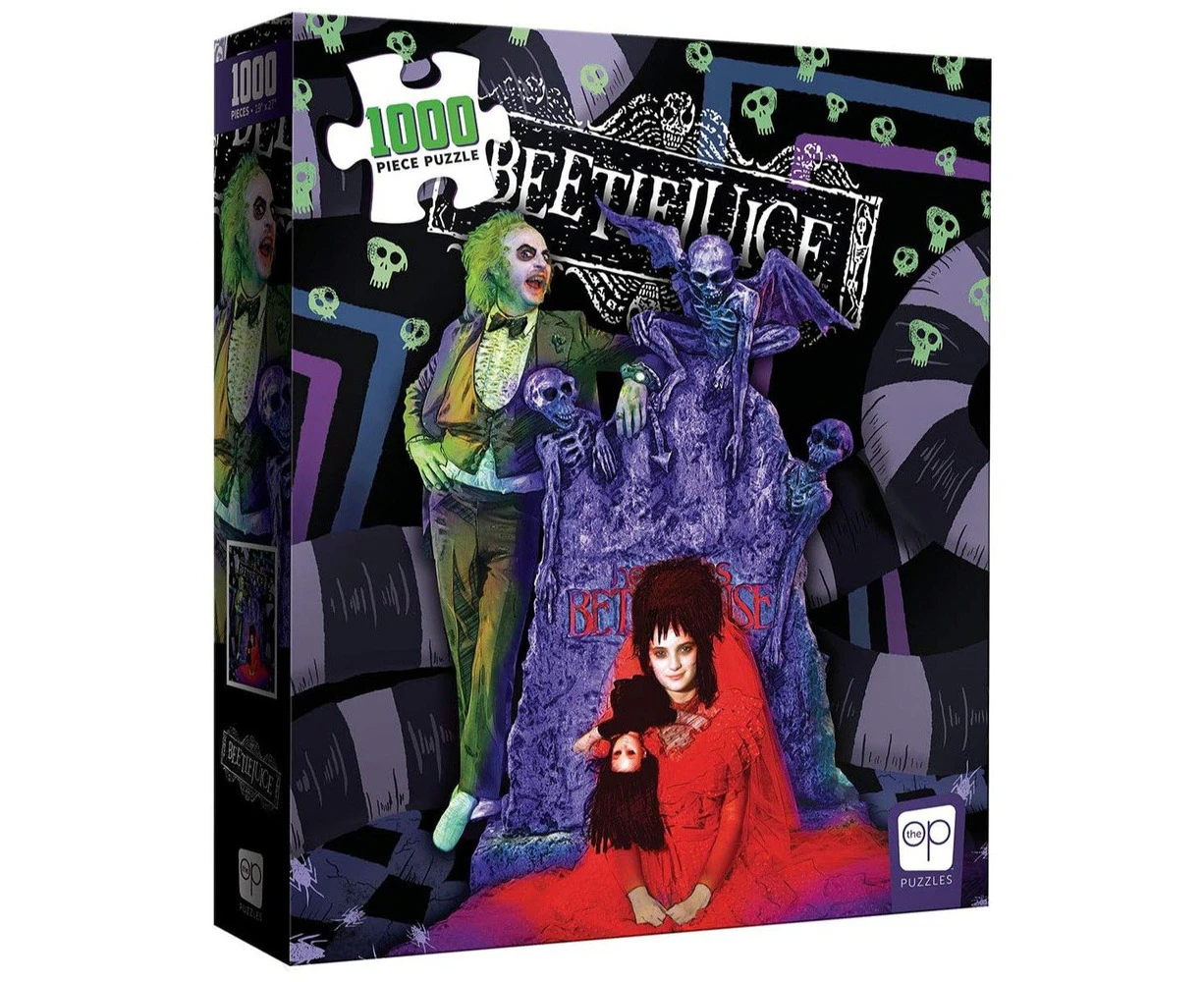 Beetlejuice Graveyard Wedding 1000 Piece Jigsaw Puzzle