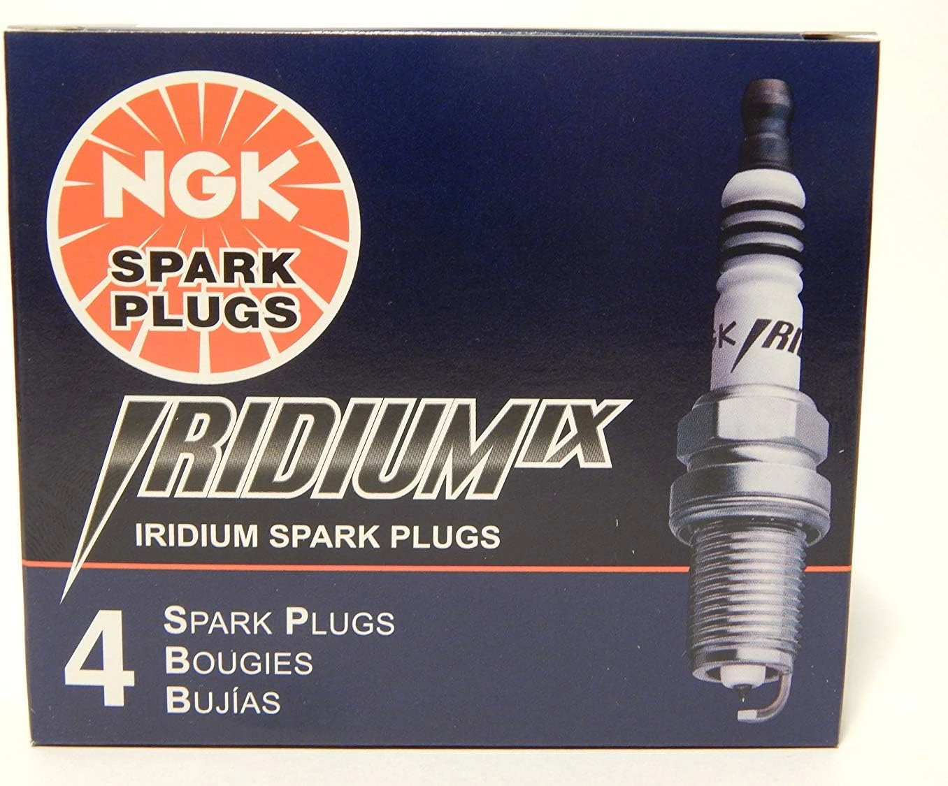 4 New NGK Iridium IX Spark plug BKR8EIX # 2668