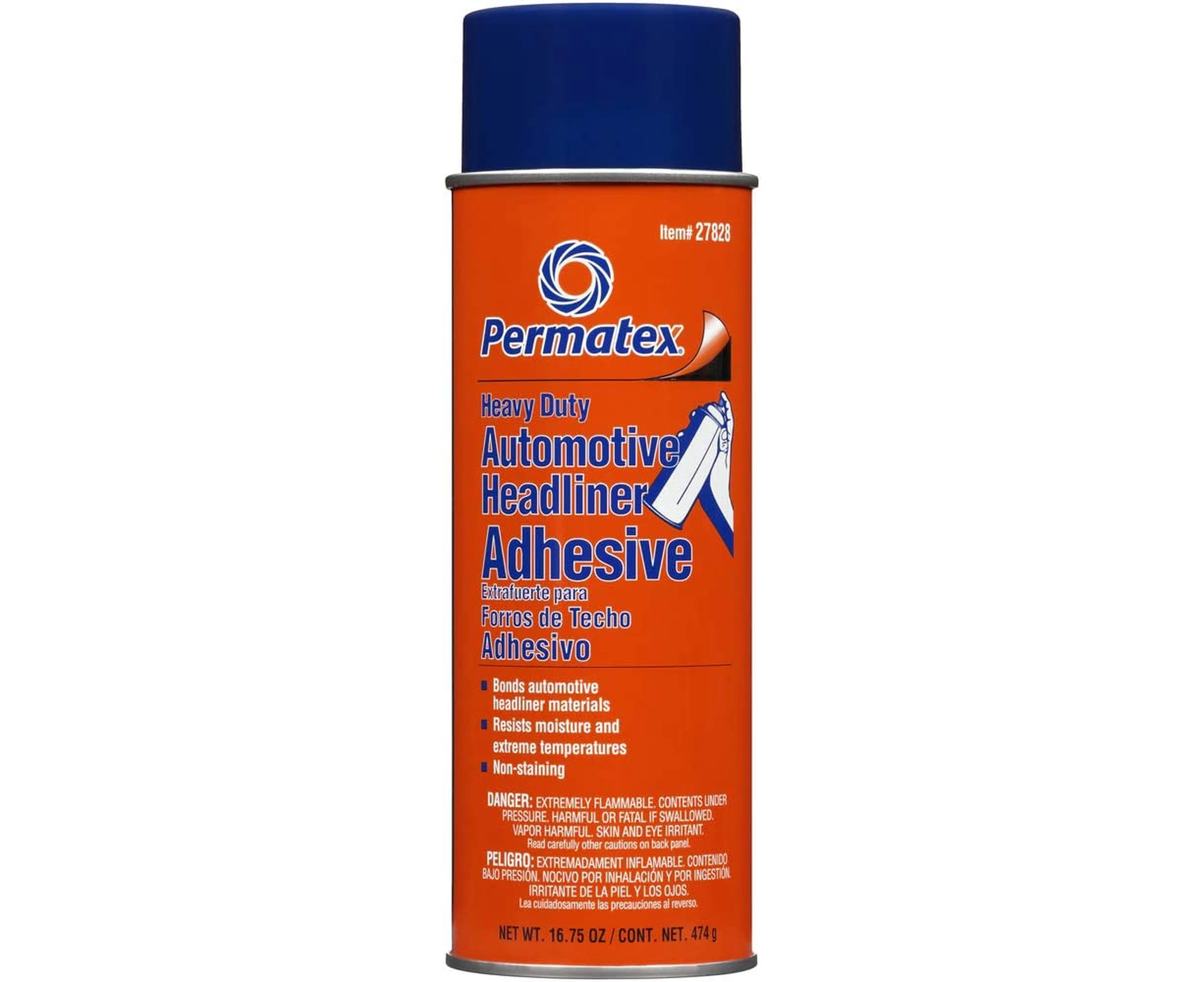 Permatex Heavy Duty Headliner Adhesive Spray, 474 g