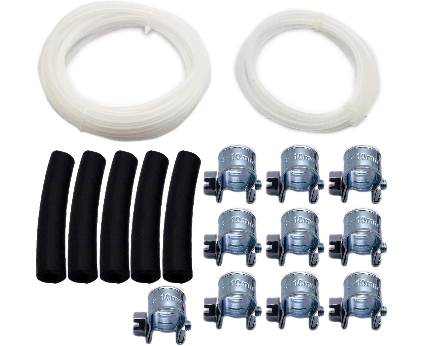 ALLMOST White 4mm Fuel Pipe Hose Line Kit Replacement 89031118 Compatible with Webasto Eberspacher Heater