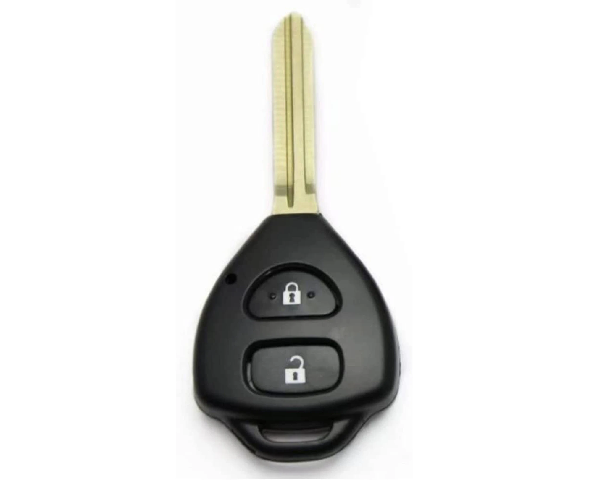 Compatible with Toyota Rav4 Corolla Camry Prado 2 Button Remote Key Shell