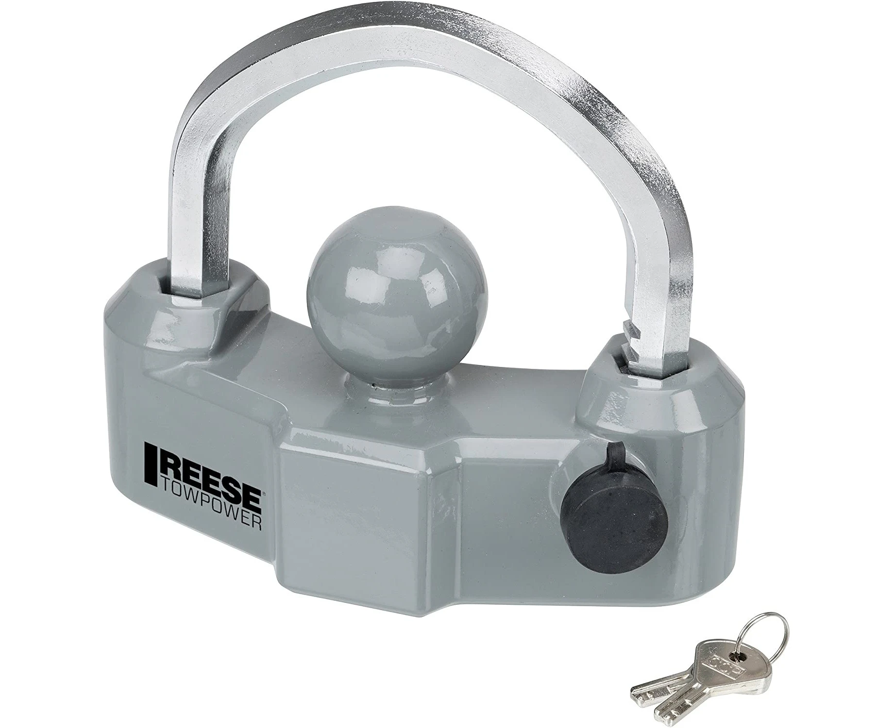 Reese Towpower 7088300 Heavy Duty Coupler Lock, Grey