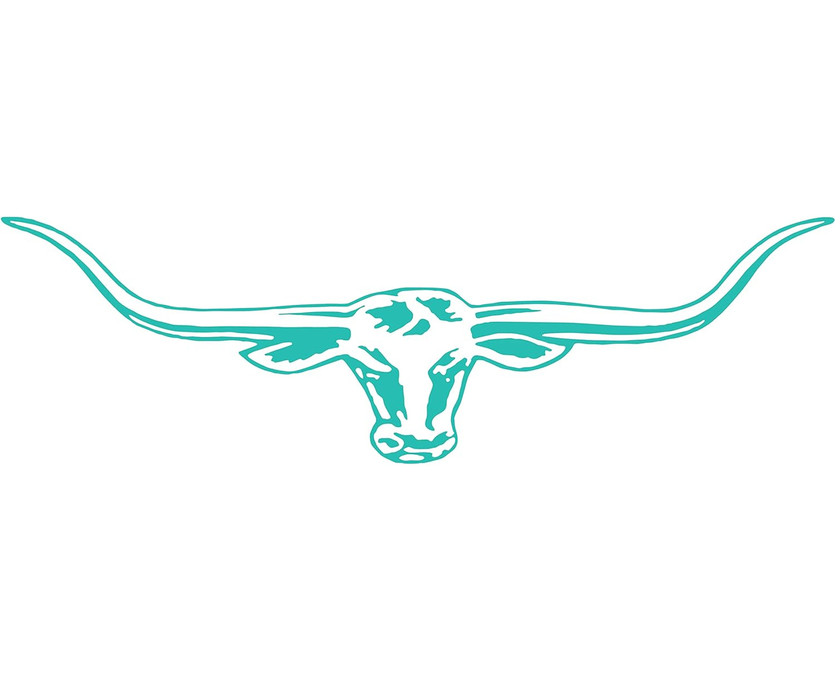 Sperling Official RMW RM Williams Longhorn Car Sticker Decal 70cm Aqua