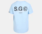 St. Goliath Men's SG Tee / T-Shirt / Tee - Light Blue