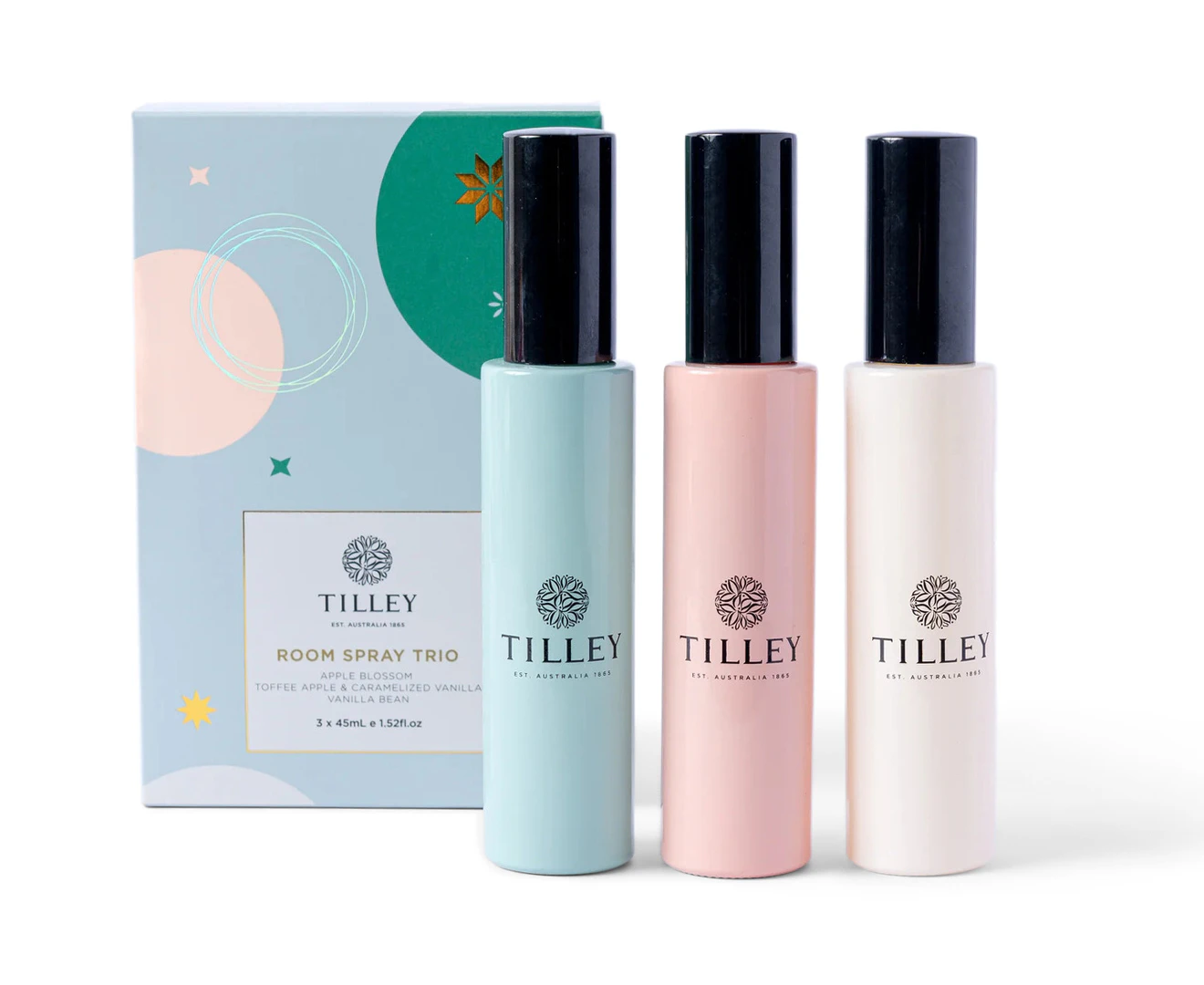 Tilley White Festive Collection Room Spray Trio Gift Pack