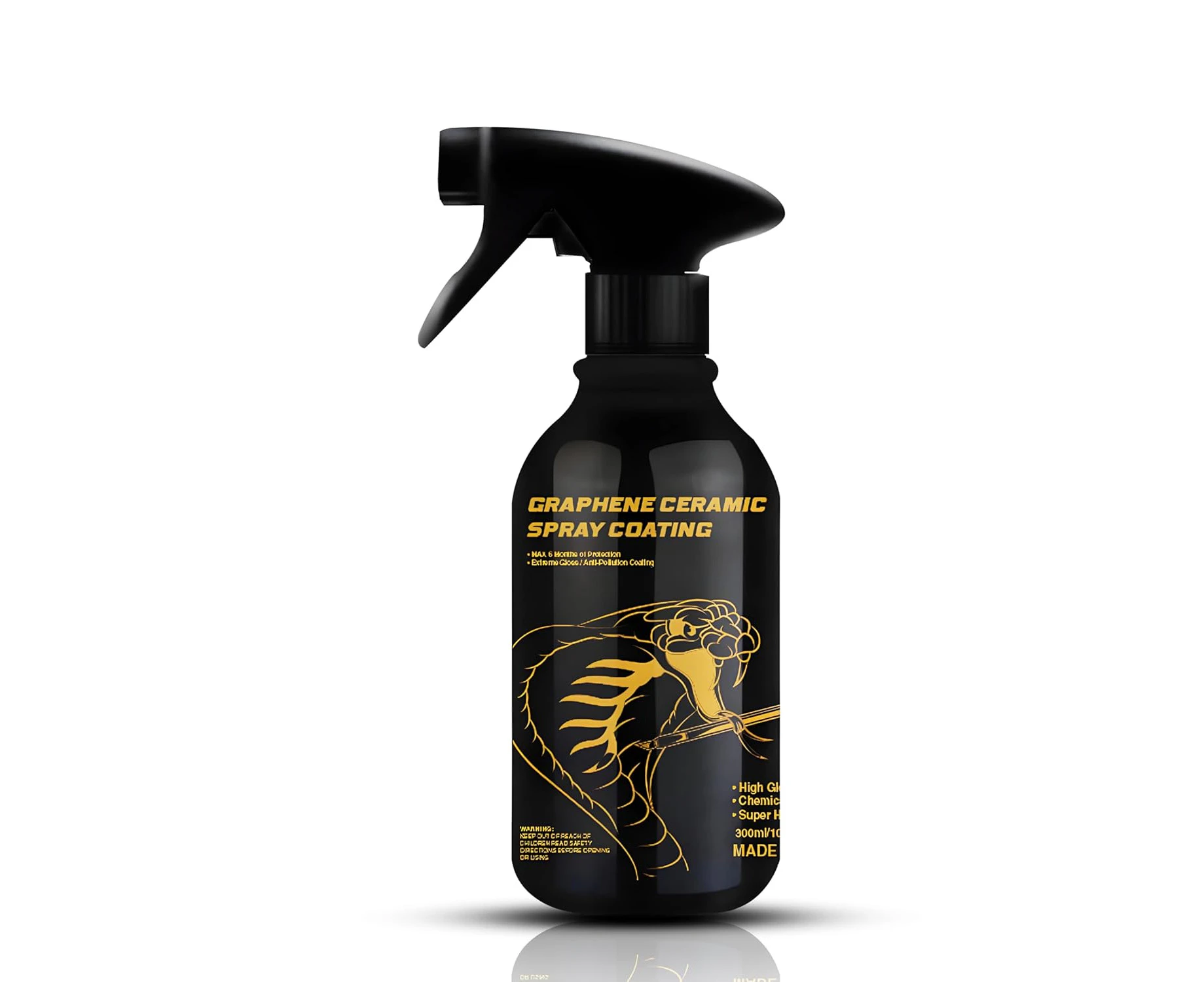 Cobra WRAP TOOLS Graphene Ceramic Spray Coating - MAX 6 Months of Protection - Advanced Graphene Based Formula - Easy Application, Extreme Gloss & High-Shi