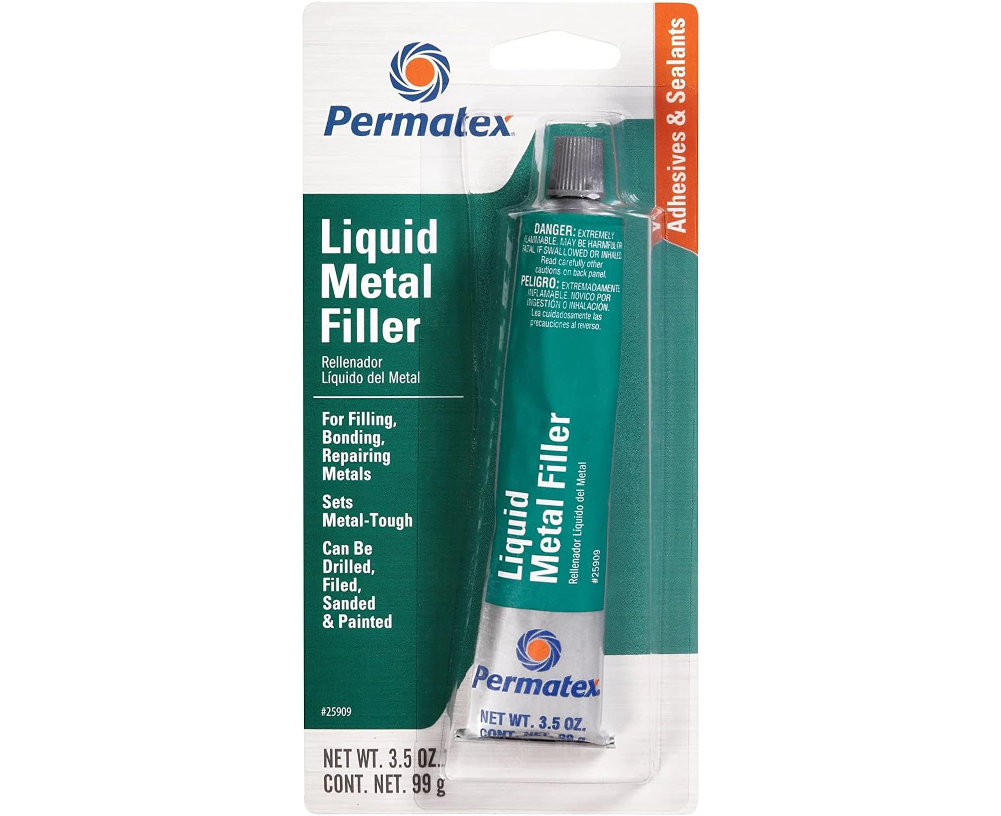 Permatex Liquid Metal Filler, 99 g