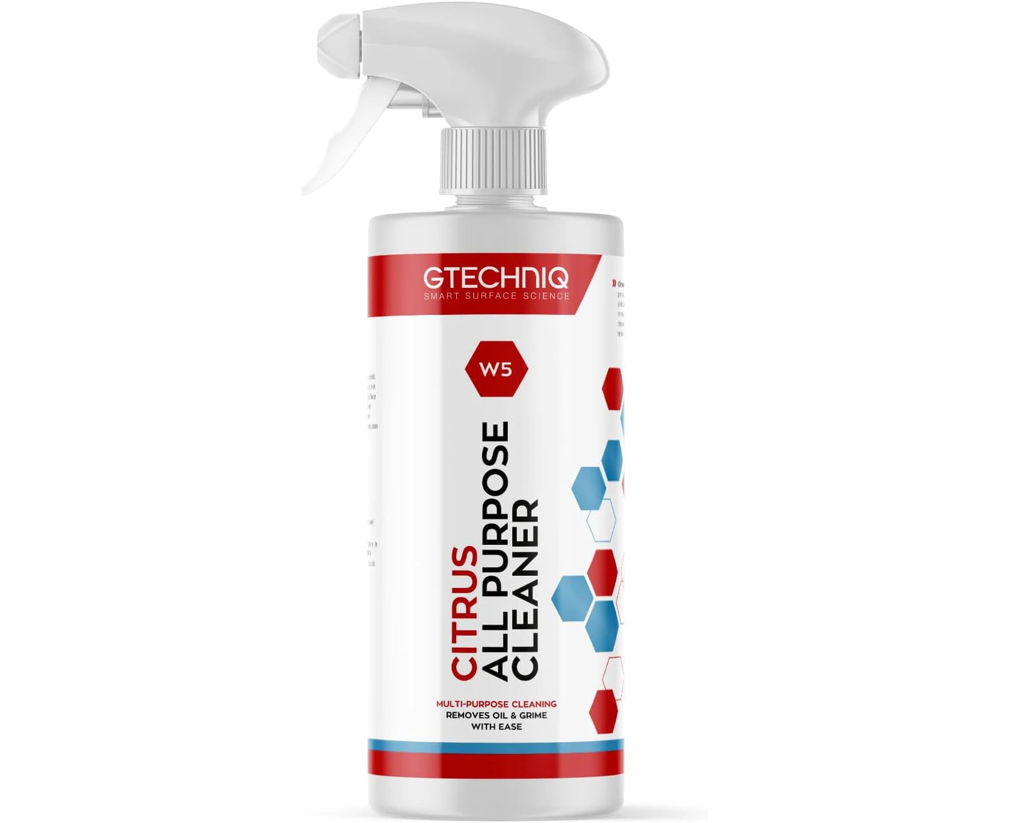 Gtechniq Citrus All Purpose Cleaner, 500 ml. Removes oil & grime with ease. Designed for effective cleaning of coatings, trims or chrome parts. Uses also i