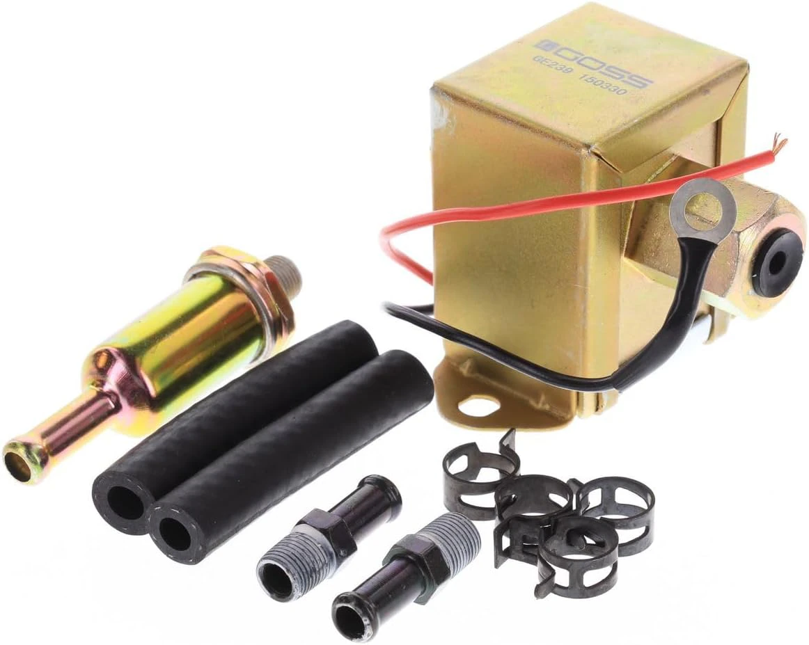 GOSS Universal Fit Electric Fuel Pump GE239 Facet Style, 12V, Max Flow: 129 L/H