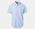 Polo Ralph Lauren Men's Classics Short Sleeve Sport Shirt - Blue