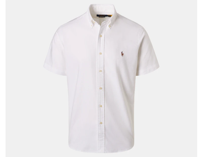 Polo Ralph Lauren Men's Classics Short Sleeve Sport Shirt - White