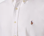 Polo Ralph Lauren Men's Classics Short Sleeve Sport Shirt - White