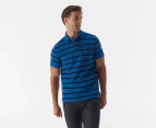 Tommy Hilfiger Men's Refined Stripe Polo Shirt - Kettle Blue