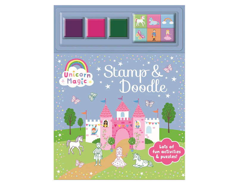 Stamp & Doodle Unicorn Magic Activity Book