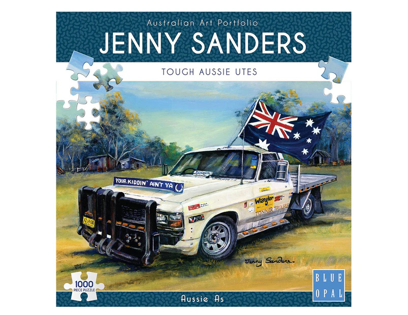 Jenny Sanders Aussie As 1000-Piece Jigsaw Puzzle