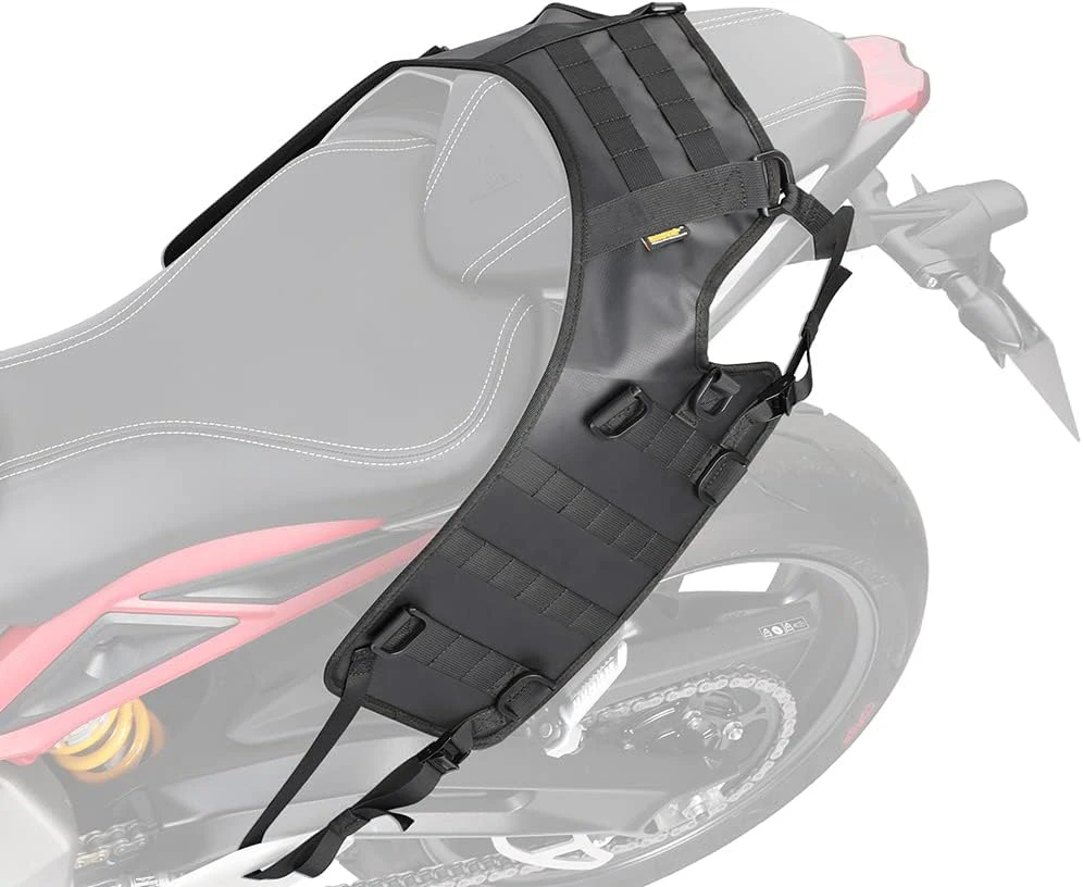 Rhinowalk Motorcycle Saddle Bag/Tail Bag/Seat Bag Universal Saddle Bag Mounting Base