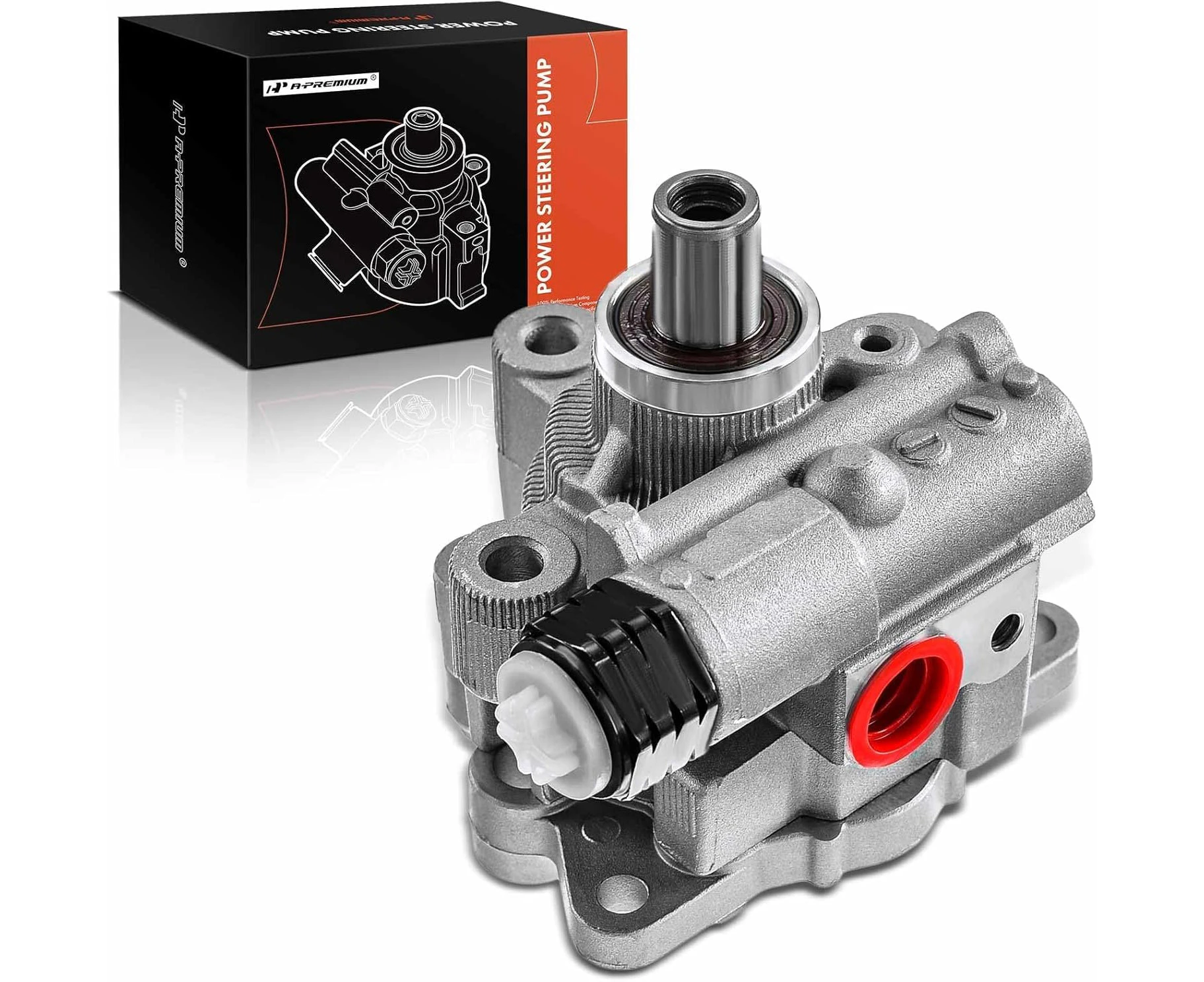 A-Premium Power Steering Pump Compatible with Jeep Grand Cherokee 2005-2010, Commander 2006-2007, 3.7L 4.7L 6.1L, Replace # 9900550, 5181148AA