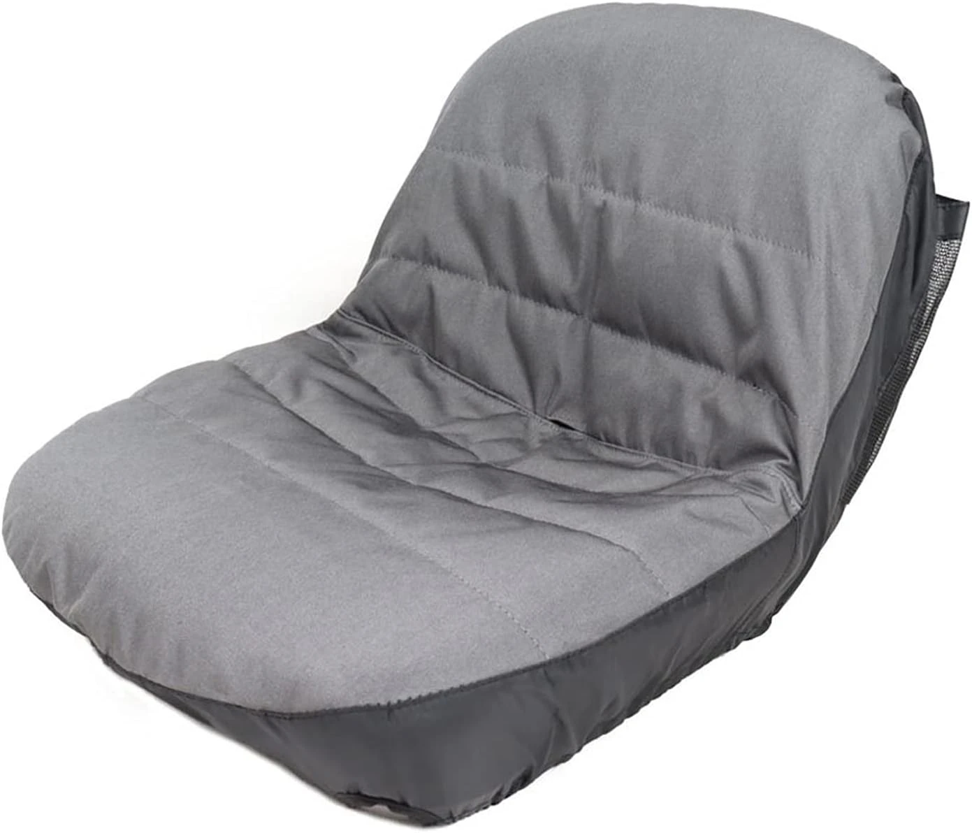 YaSao Lawn Mower Seat Cover Tractor Seat Cover Heavy Duty Padded 600D Oxford Material Grey