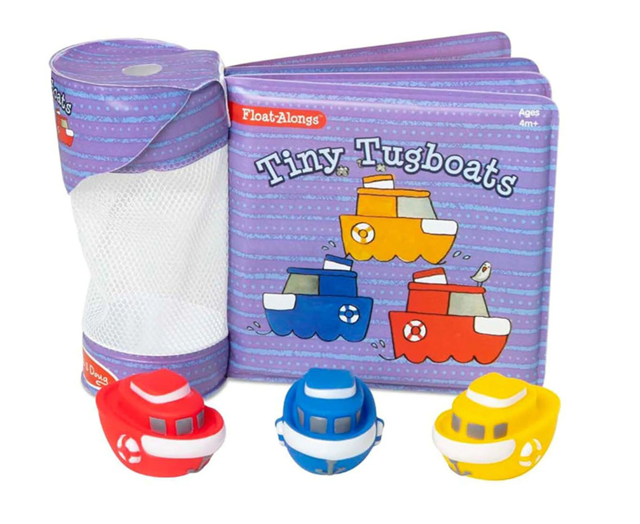 Melissa & Doug Float-Alongs Tiny Tugboats Activity Book