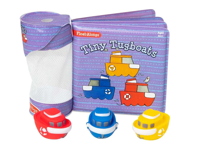 Melissa & Doug Float-Alongs Tiny Tugboats Activity Book