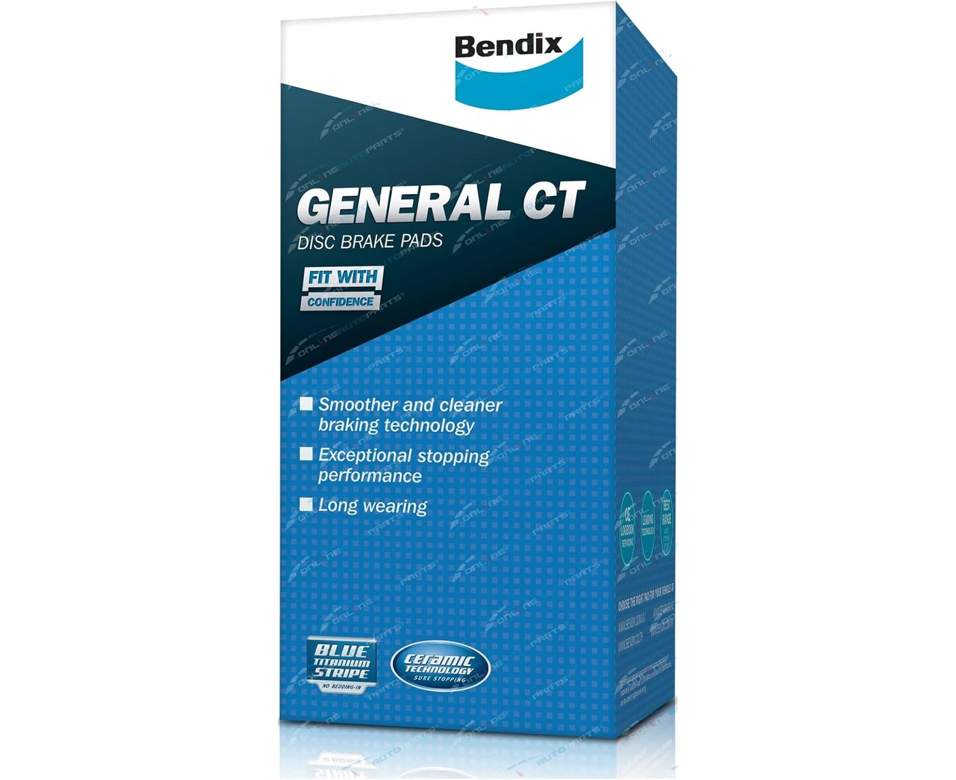 Bendix DB1473GCT General CT Disc Pads Set