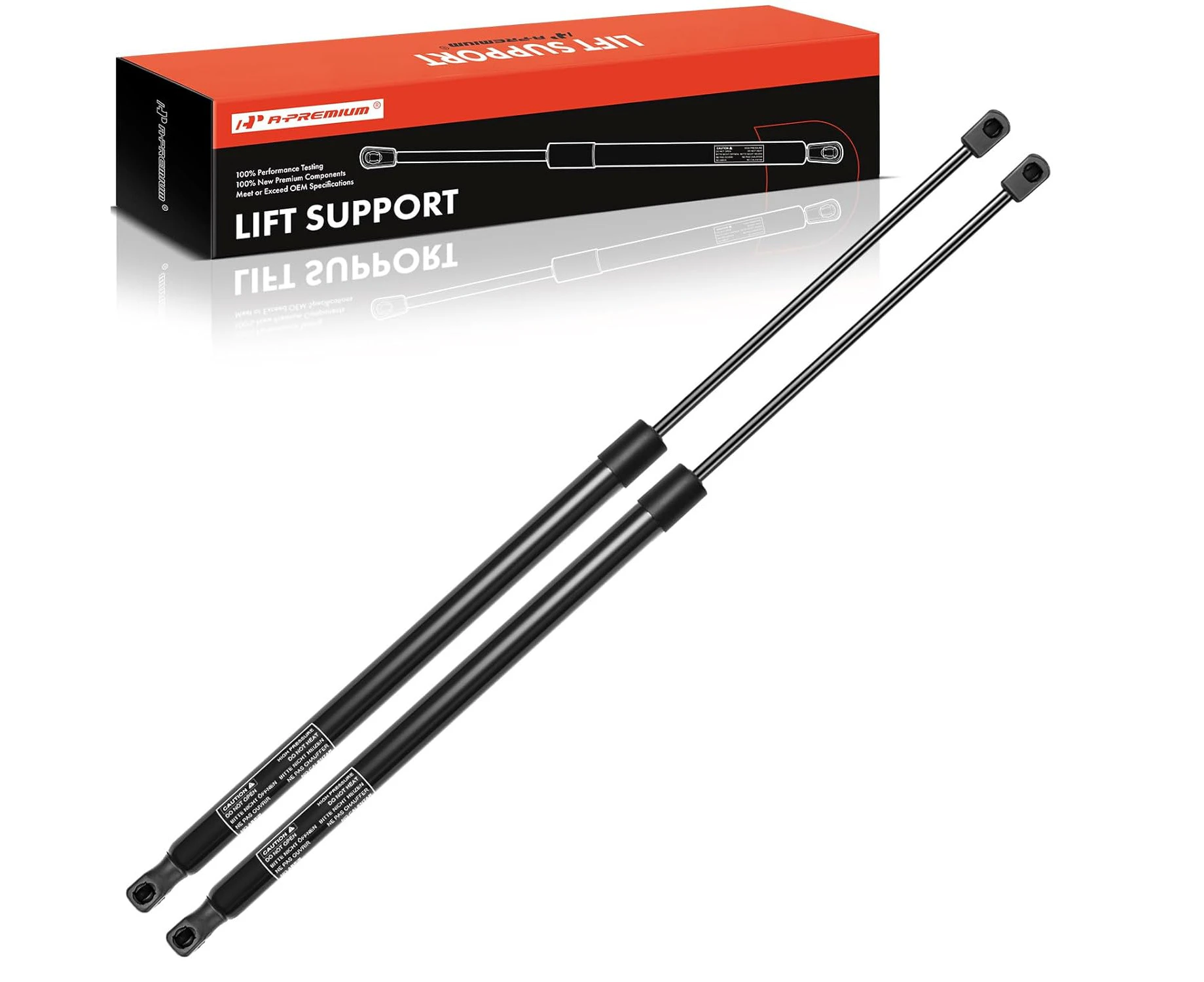 A-Premium Front Hood Lift Supports Shock Struts Compatible with Mercedes-Benz W166 GL350 GL450 GL550 GL63 AMG 2013-2016 ML250 ML350 ML400 2-PC