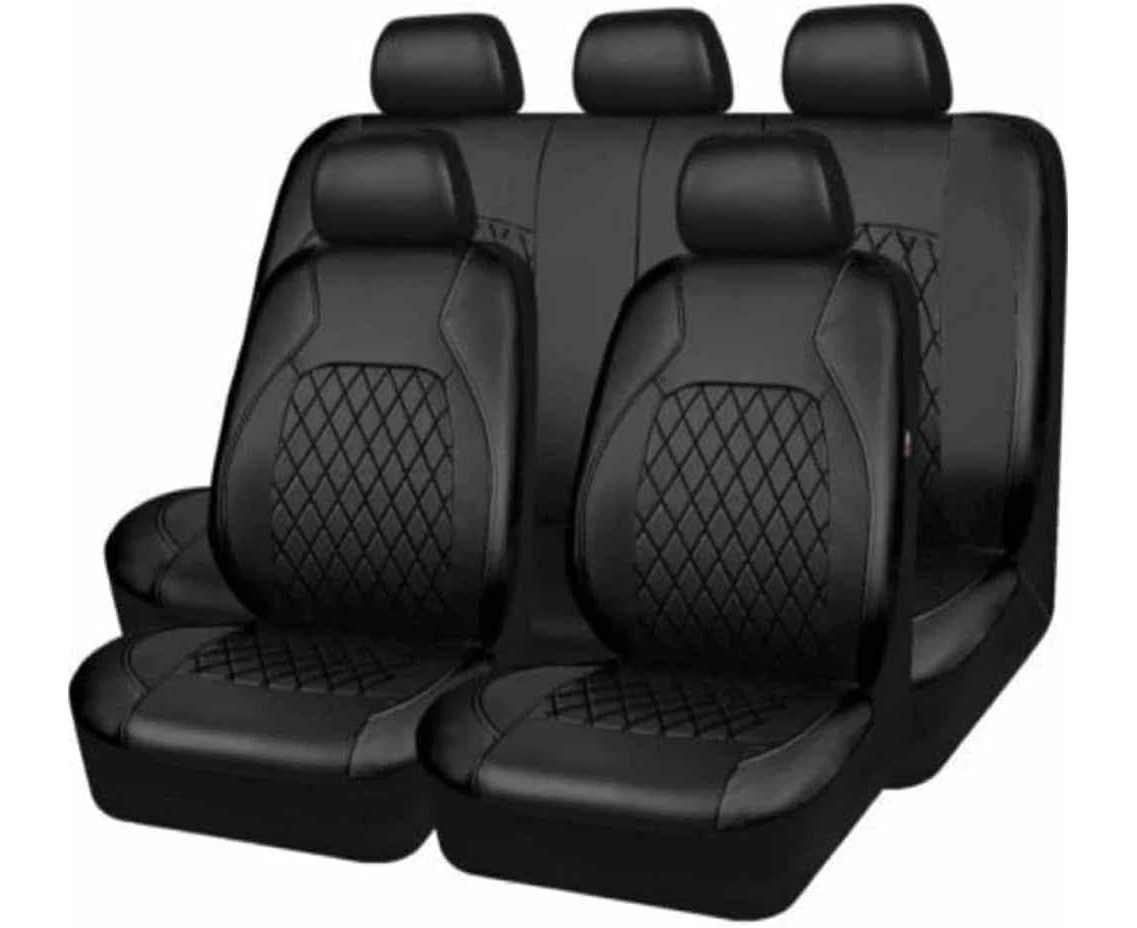 FROON Car Seat Covers Suitable for Mini Cooper R50 R52 R53 R56 R57 R58 F55 F56 F57 Countryman R60 F60 Car Seat Cover Accessories, Black