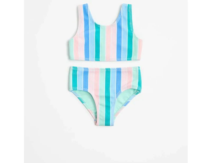 Target Rib Stripe Swimsuit 2 Piece