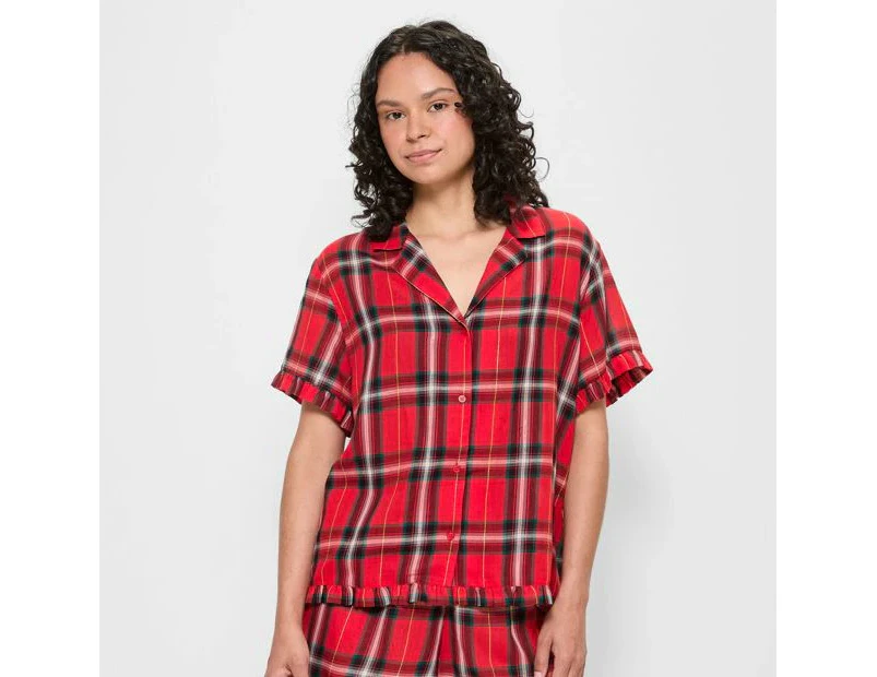 Target Woven Frill Pyjama Sleep Set