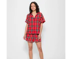 Target Woven Frill Pyjama Sleep Set