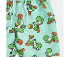 Super Mario Yoshi Swim Boardshorts