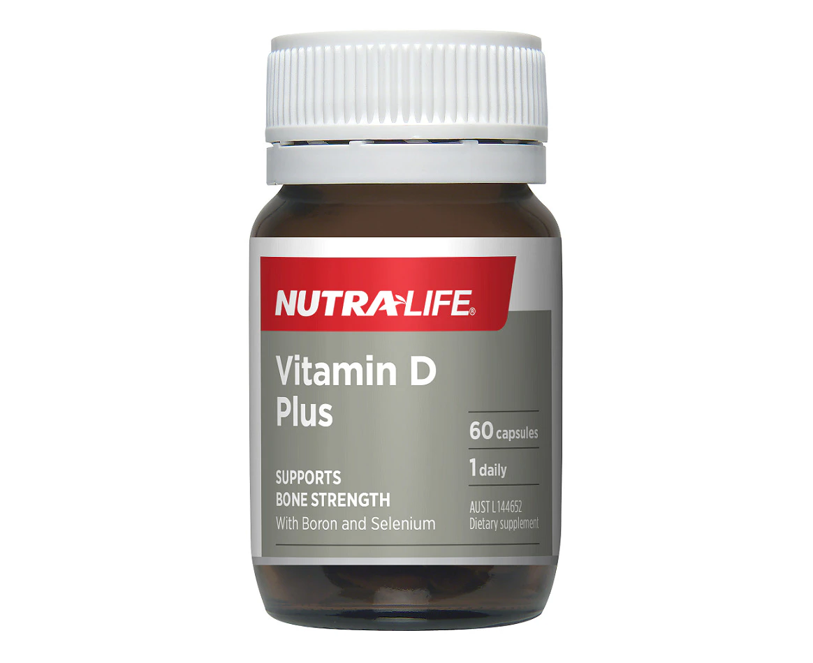 Nutra-Life Vitamin D Plus 60 Capsules