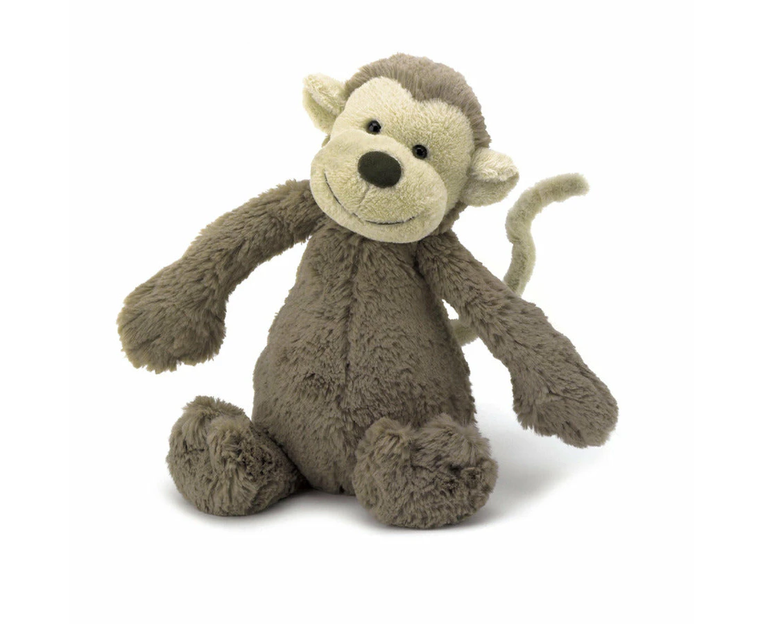 Jellycat Bashful Monkey Medium - H31 X W12 CM