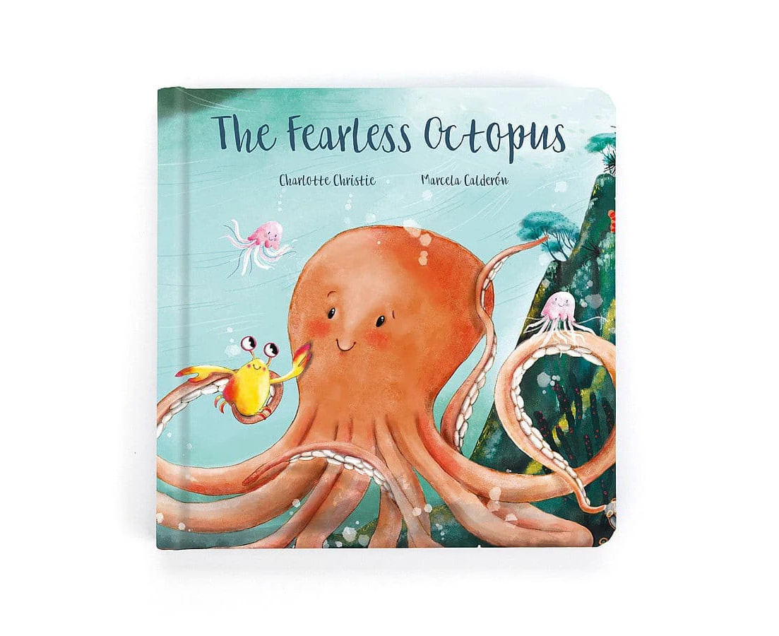 Jellycat The Fearless Octopus Book