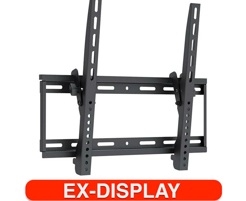 Ezymount Black Wall Mount Tilt Bracket Holder For 23-46" Flat Screen TV 70kg - Refurbished Grade A