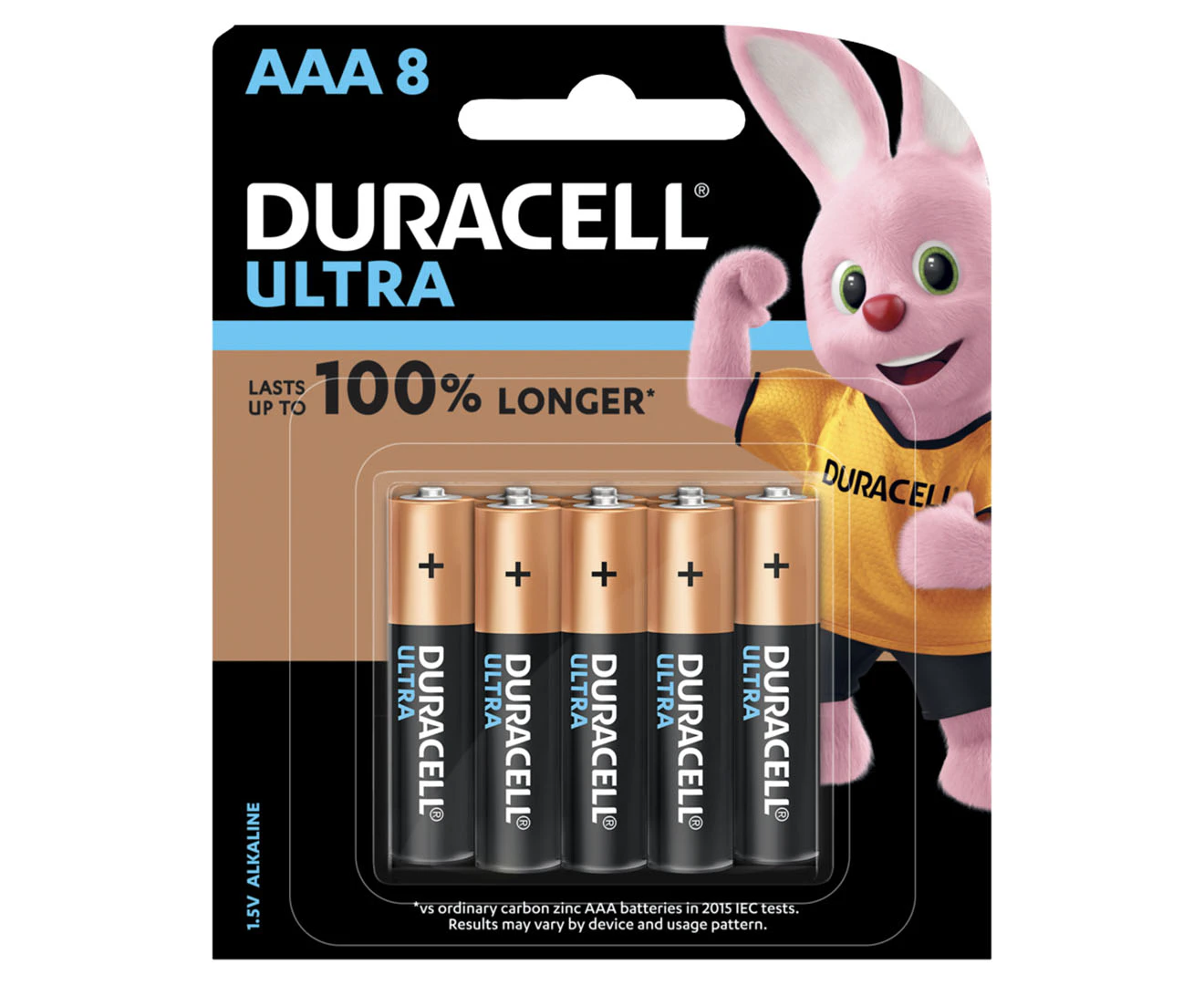 Duracell Coppertop Alkaline Ultra AAA Batteries 8-Pack