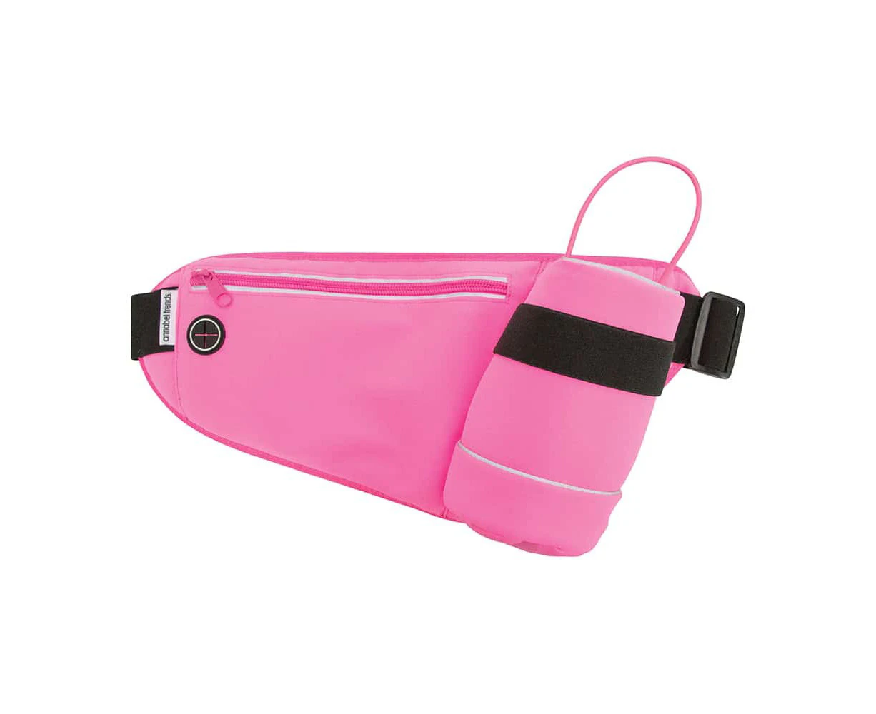 Annabel Trends Walkmate Waist Pack Outdoor Running/Walking Sports Belt Bag Pink