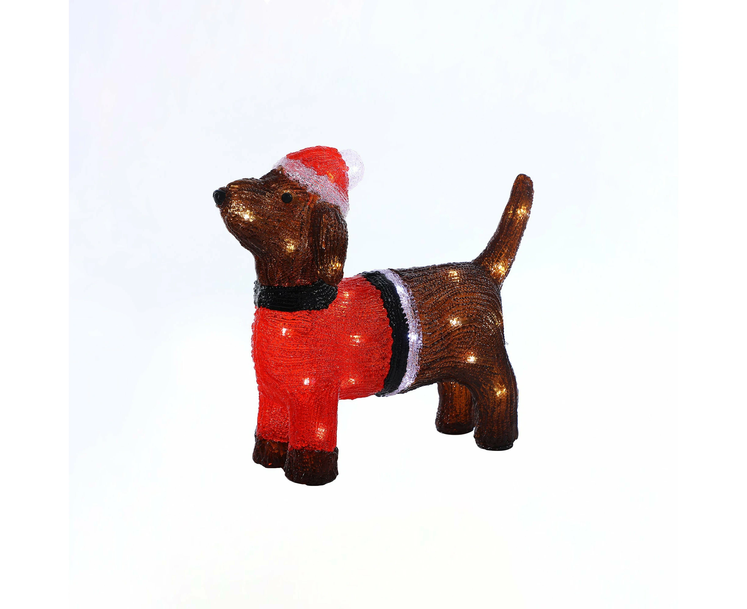 Acrylic Dachshund Dog - H36cm