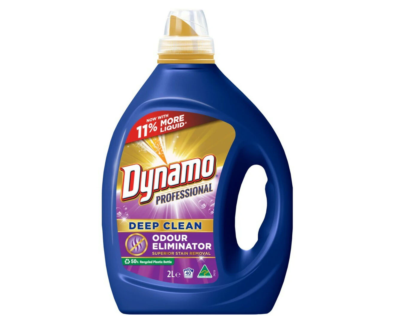 Dynamo Professional Deep Clean Odour Eliminator Front & Top Loader Laundry Liquid 2L