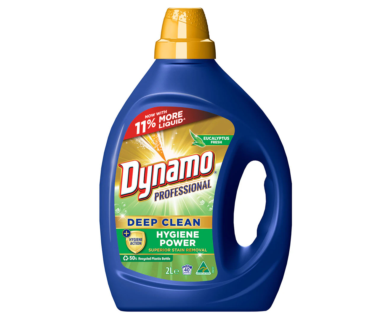 Dynamo Professional Deep Clean Hygiene Power Front & Top Loader Laundry Liquid 2L