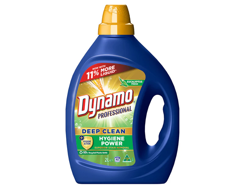 Dynamo Professional Deep Clean Hygiene Power Front & Top Loader Laundry Liquid 2L